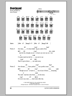 Overjoyed von Stevie Wonder (Download) 