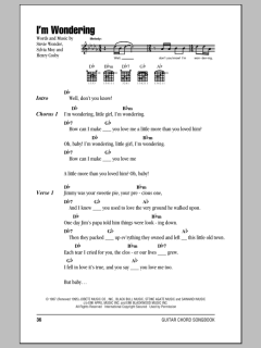 I'm Wondering von Stevie Wonder (Download) 