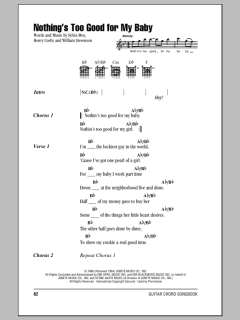 Nothing's Too Good For My Baby von Stevie Wonder (Download) 