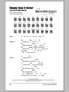 Nobody Does It Better von Carly Simon (Download) 