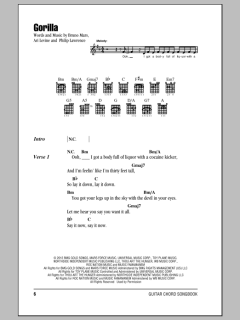 Gorilla von Bruno Mars (Download) 