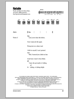 Natalie von Bruno Mars (Download) 