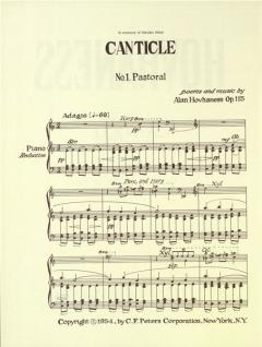 Canticle op. 115 von Alan Hovhaness 