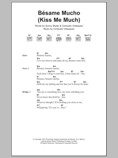 Besame Mucho (Kiss Me Much) von Diana Krall (Download) 