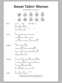 Sweet Talkin' Woman von Electric Light Orchestra (Download) 