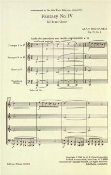 Fantasie op. 70 Nr. 4 (Alan Hovhaness) 