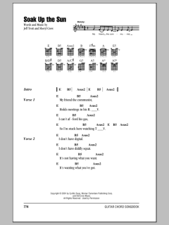Soak Up The Sun von Sheryl Crow (Download) 
