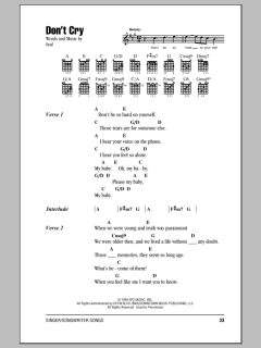 Don't Cry von Seal (Download) 