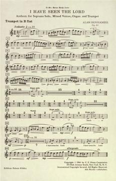 I Have Seen The Lord op. 80 (Alan Hovhaness) 