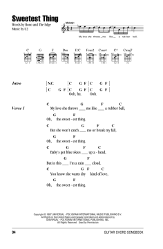 Sweetest Thing von U2 (Download) 