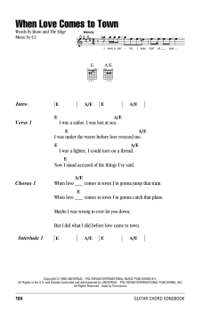 When Love Comes To Town von U2 (Download) 