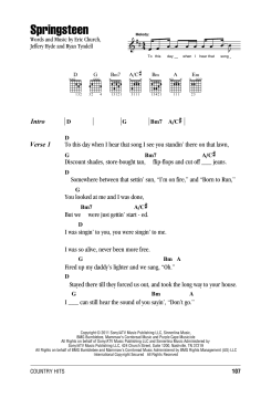 Springsteen von Eric Church (Download) 