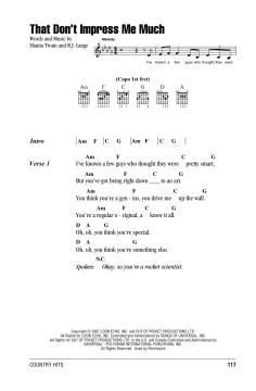 That Don't Impress Me Much von Shania Twain (Download) 