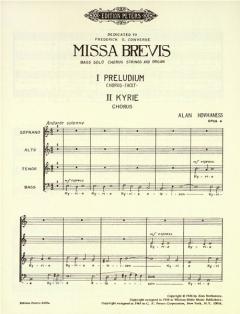 Missa Brevis op. 4 (Alan Hovhaness) 