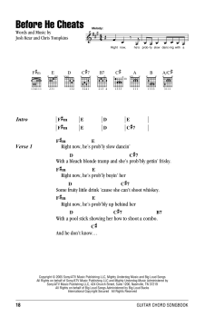 Before He Cheats von Carrie Underwood (Download) 