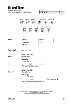 Us And Them von Pink Floyd (Download) 