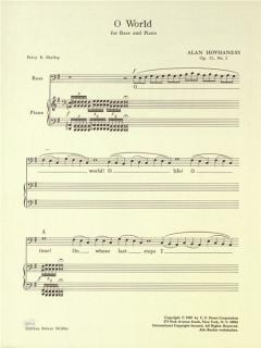 O world op. 32 Nr. 2 von Alan Hovhaness 
