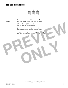 Baa Baa Black Sheep von Traditional (Download) 