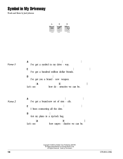 Symbol In My Driveway von Jack Johnson (Download) 