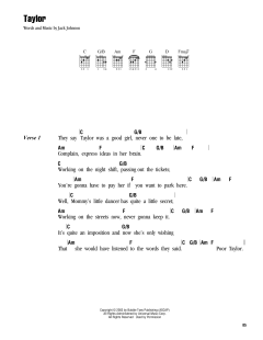 Taylor von Jack Johnson (Download) 