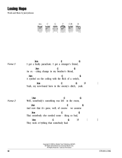 Losing Hope von Jack Johnson (Download) 