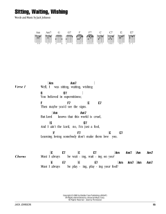 Sitting, Waiting, Wishing von Jack Johnson (Download) 