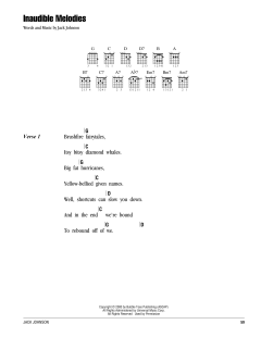 Inaudible Melodies von Jack Johnson (Download) 