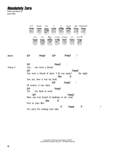 Absolutely Zero von Jason Mraz (Download) 