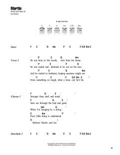 Martin von Zac Brown (Download) 