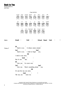 Back To You von John Mayer (Download) 