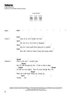 Vultures von John Mayer (Download) 