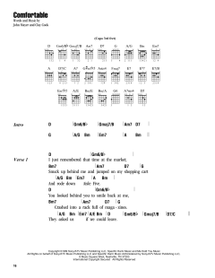 Comfortable von John Mayer (Download) 