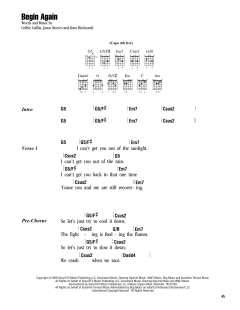 Begin Again von Colbie Caillat (Download) 