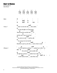 Beer In Mexico von Kenny Chesney (Download) 