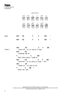 Vegas von Sara Bareilles (Download) 