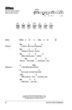 Althea von Grateful Dead (Download) 