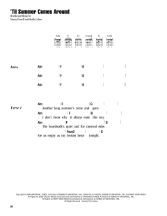 'Til Summer Comes Around von Keith Urban (Download) 