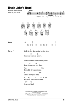 Uncle John's Band von Grateful Dead (Download) 