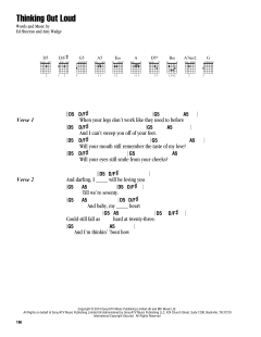 Thinking Out Loud von Ed Sheeran (Download) 