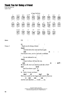 Thank You For Being A Friend von Andrew Gold (Download) 