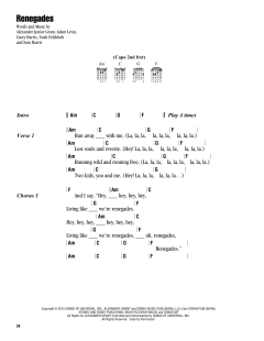 Renegades von X Ambassadors (Download) 