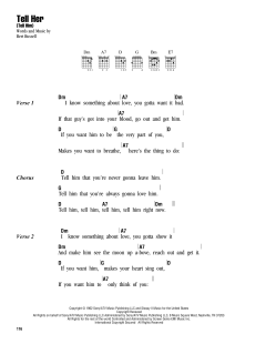 Tell Her (Tell Him) von Bert Russell (Download) 