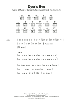 Dyers Eve von Metallica (Download) 