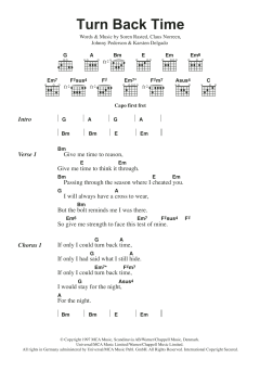 Turn Back Time von Aqua (Download) 