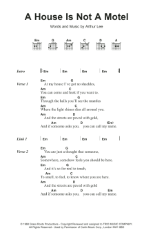 A House Is Not A Motel von Love (Download) 