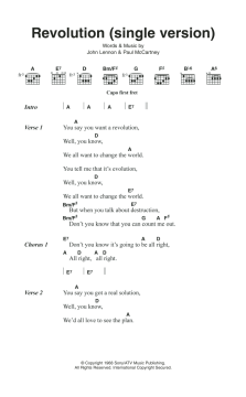 Revolution (Single Version) von The Beatles (Download) 