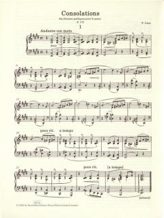 Consolations / Liebesträume von Franz Liszt 