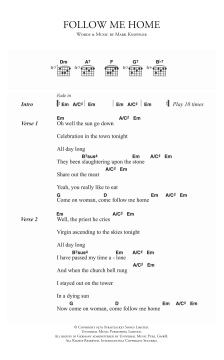 Follow Me Home von Dire Straits (Download) 