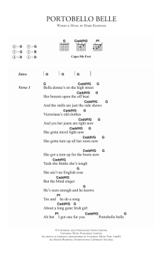 Portobello Belle von Dire Straits (Download) 