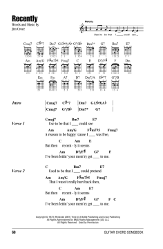 Recently von Jim Croce (Download) 